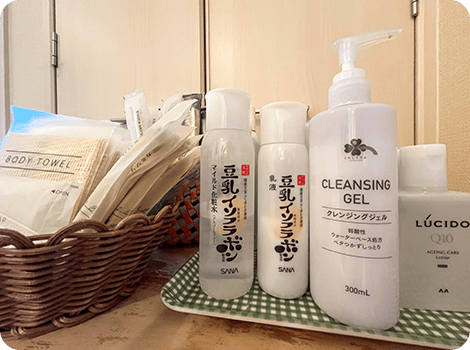 シャンプーバー&化粧水類